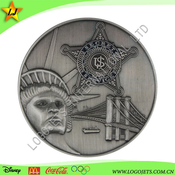 Custom Make Souvenir Challenge Coin Award Medal Stamped Die Casting Metal Gift