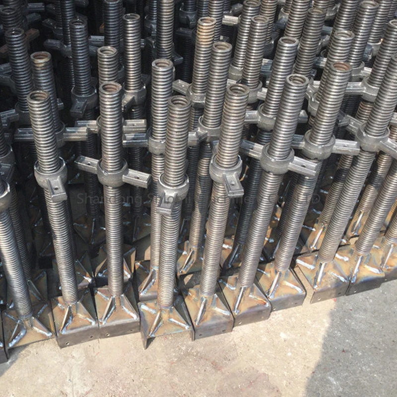 Scaffolding Accessories U Fork Head Jack Parts Screw Hollow Solid Construction Scaffold Fittings SGS BV ISO Factory Manufacturer with Good Quality