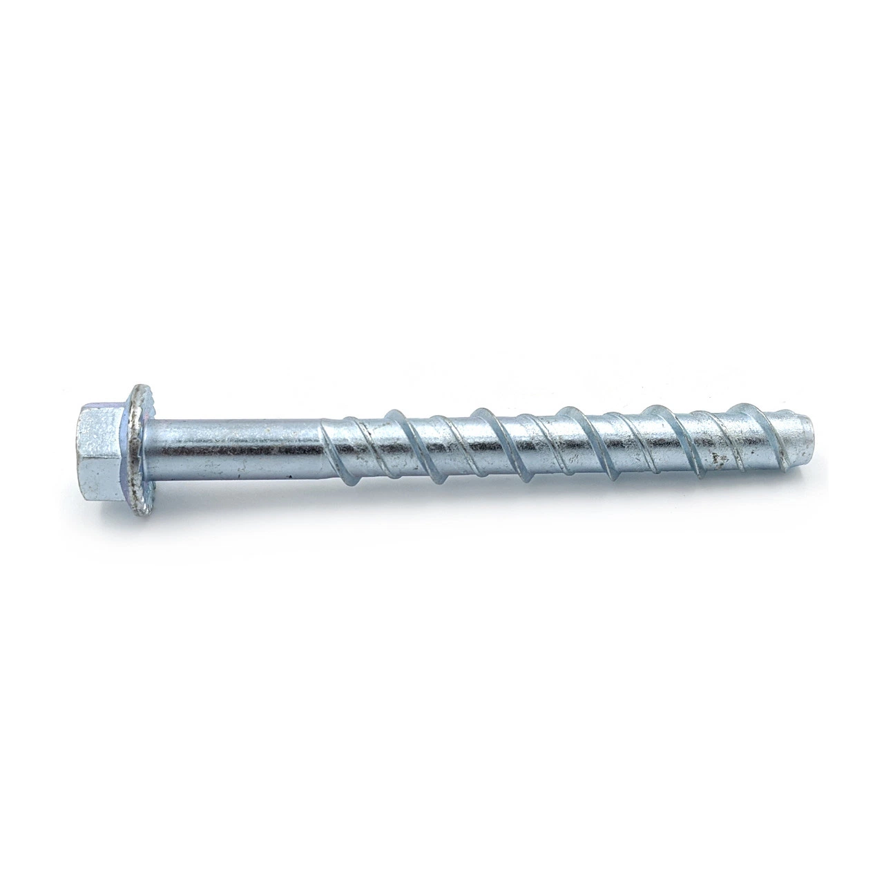 Grade 2/5 Zinc Plated Hex Flange Head Thread-Cutting Screw Anchor Concrete Bolt