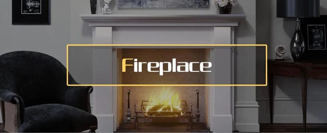 Hand Carved Craft Pure White Marble Decorated Fireplace Mantel Surround Design Insert