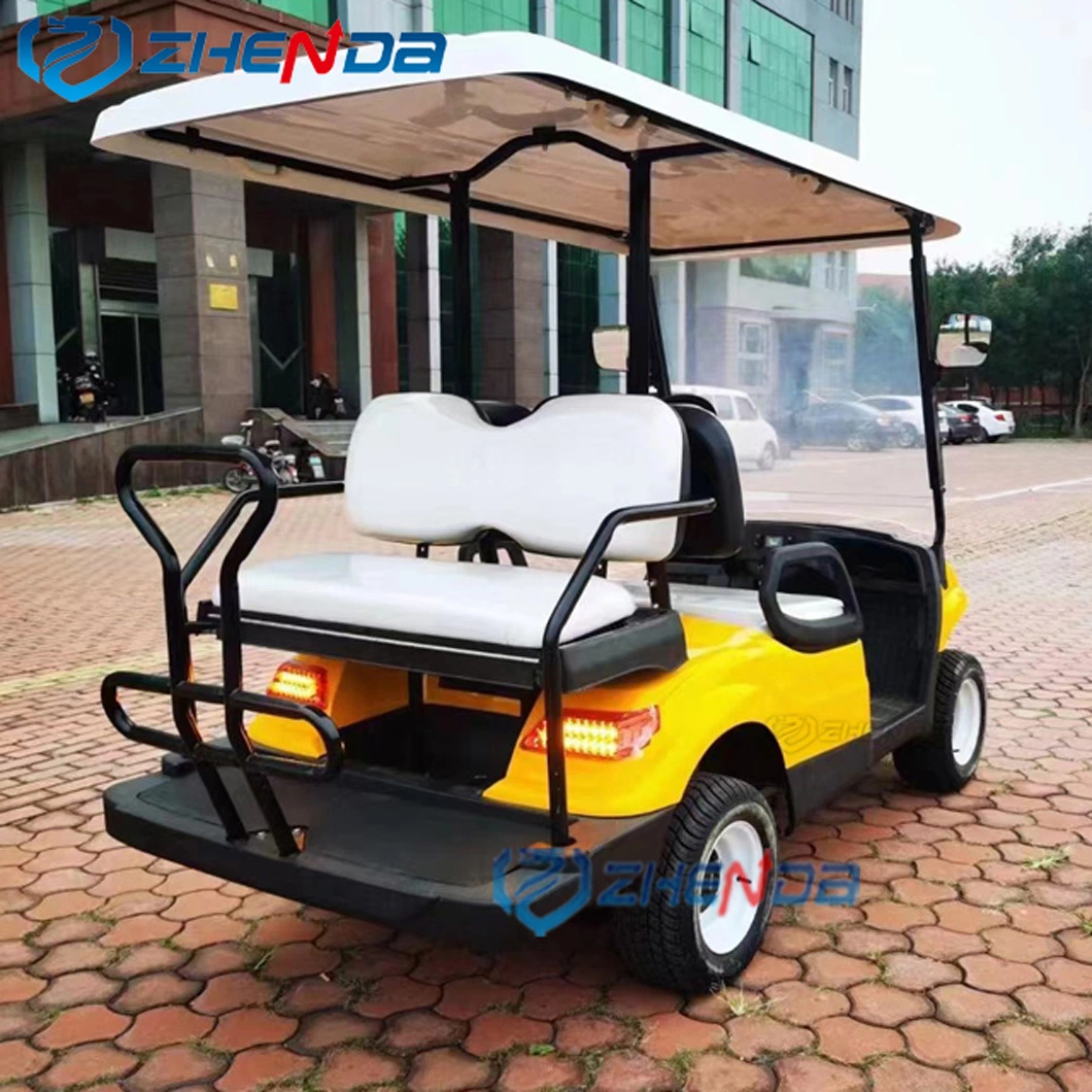 Easy Foldden Four Wheels Electric Push Golf Buggy 4 Wheel Golf Cart Scooter