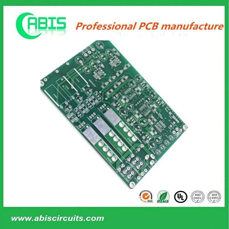 Double Sided 2 Layers 4 Layers Green Solder Mask PCB for Power