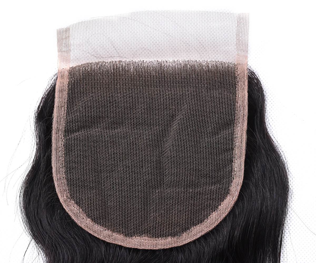 Remy Human Hair Lace Closure Transparent Swiss Lace Net 13*4 4*4 Lace Frontal Human Hair Closure