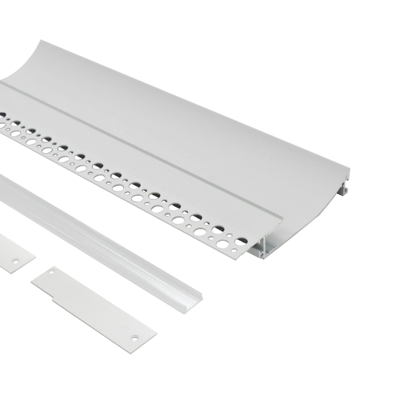 18X107mm New Design Aluminum LED Channel Drywall Wall Aluminum Alloy Profile for LED Wall Washer Light LED