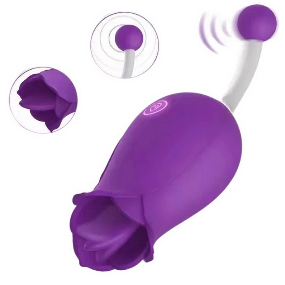 Rose Vibrator Clitoral Stimulation Sex Toys