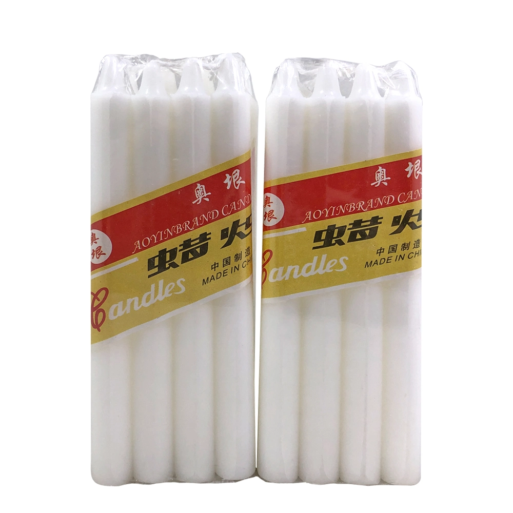 Home Candles Cheap Wax White Candles Supplier