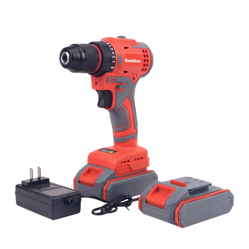 Hot Selling 21V Li-ion Battery Machine Power Drills Cordless Drill Set Electrical Tool Kits