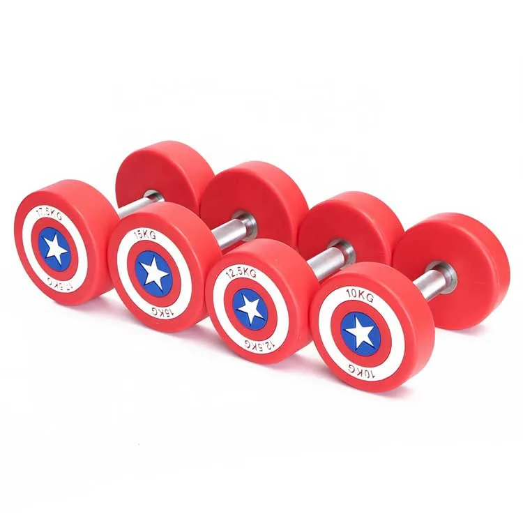 Home and Commercial Use Urethane Dumbbell of Strength Fitness Accessories