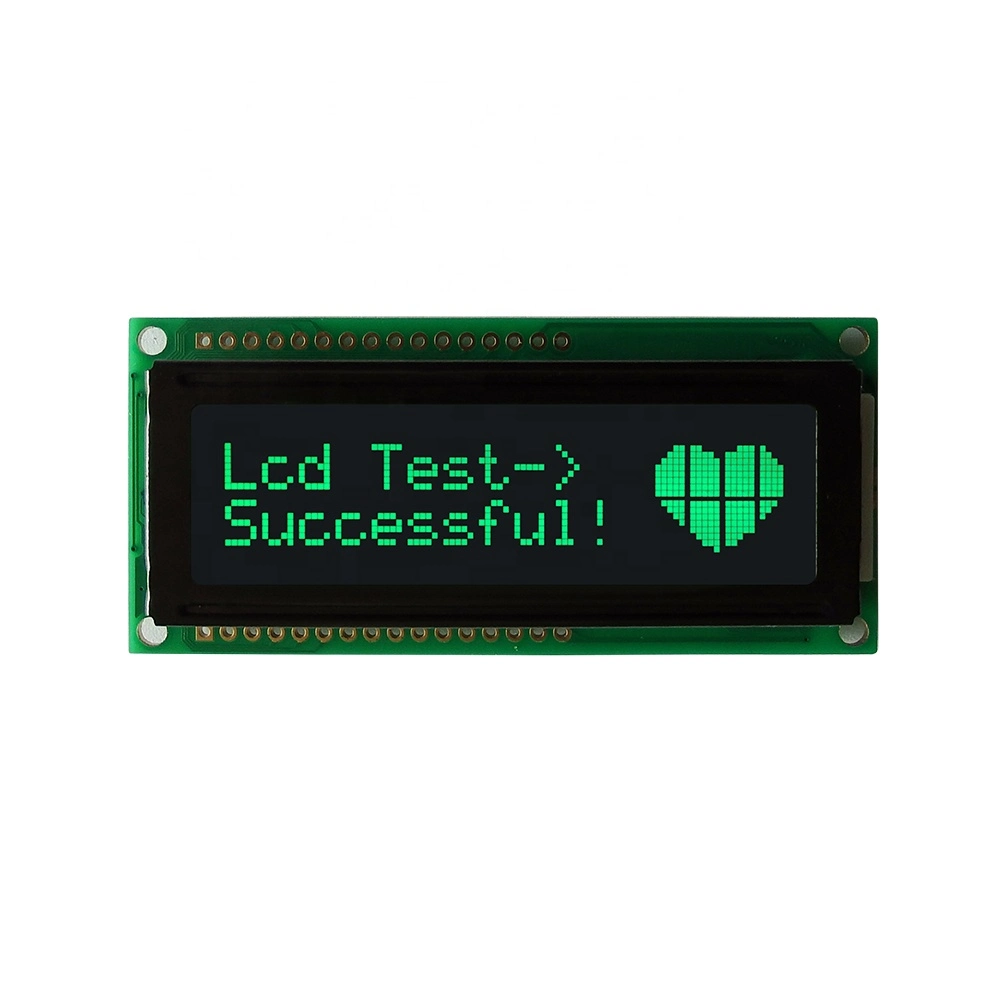 Outdoor Sunlight Readable 16X2 Character Type LCD Display Screen 18 Pin 1602 Character LCD Module