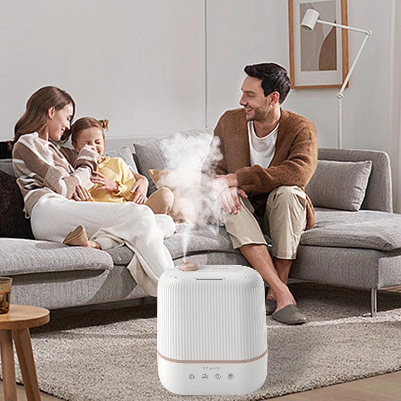 Diffuseur d'arôme à remplissage par le haut approuvé CE, mode sommeil, humidificateur d'air ultrasonique pour la maison et le bureau.