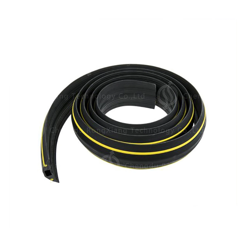 Flexible PVC Rubber Cable Protector Floor Cord Cover in Rolls