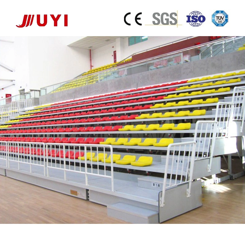 مقعد تلسكوبي قابل للسحب مقعد Bleacher Sport داخلي المقعد البلاستيكي النظام الأوتوماتيكي JY-706