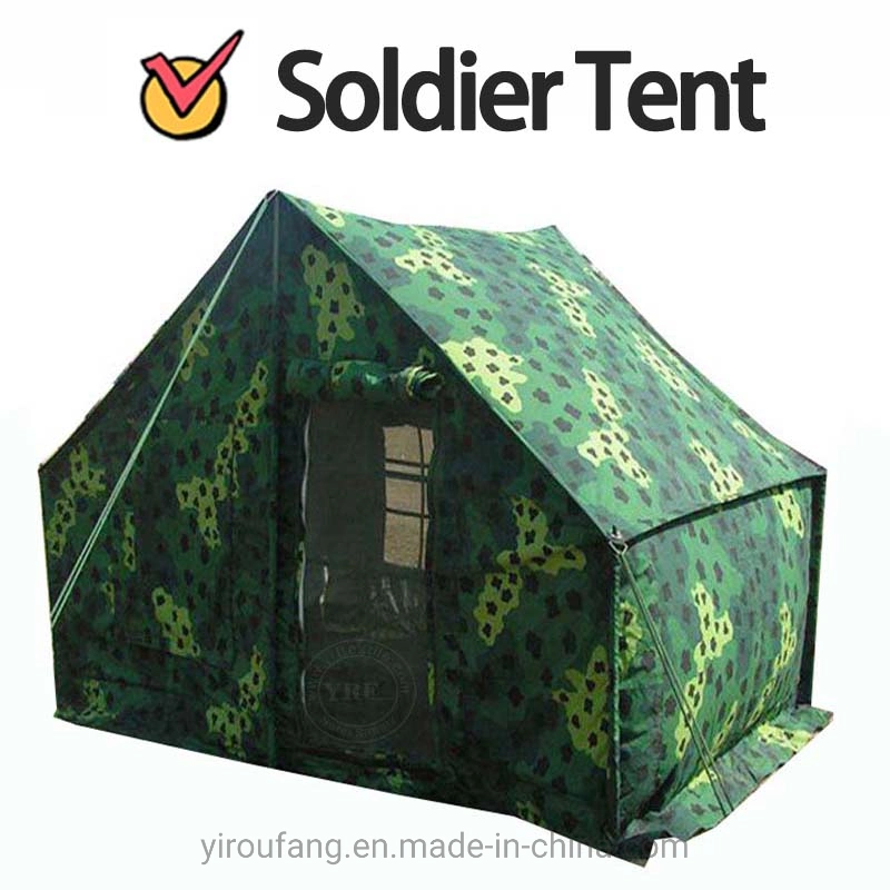 China Cotton Relief Tents Prevent Mosquito Invasion Anti-UV Easy to Install 24 Person Tents Outdoor Waterproof Camouflage Tent Wind and Rain Tents