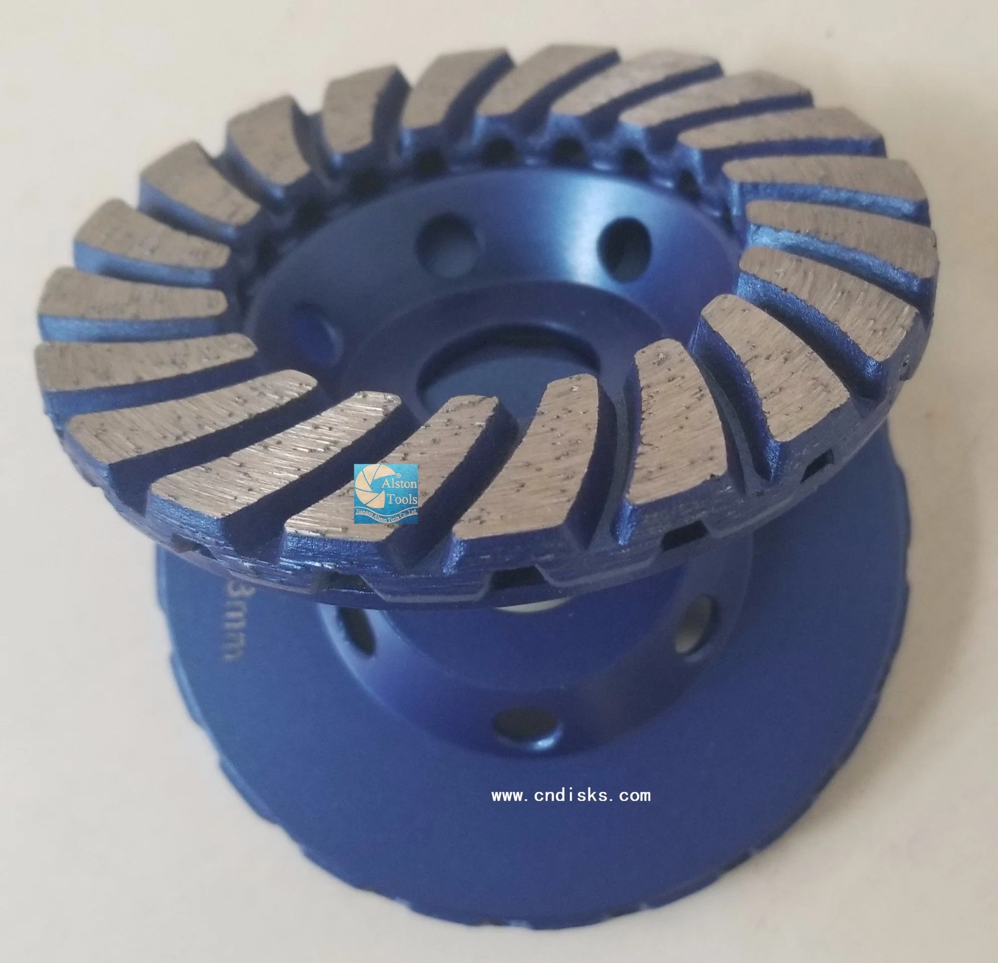Cold-Pressed Single Row Cup Grinding Wheel