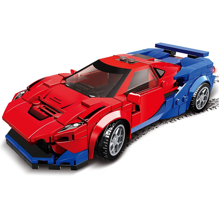 Woma Toys Factory Wholesale/Supplier Customize Plastic Manufacturers Boy Sports Car Kit Car Model DIY Game Building Blocks Racing Car Small Particle Brick Supercar Set