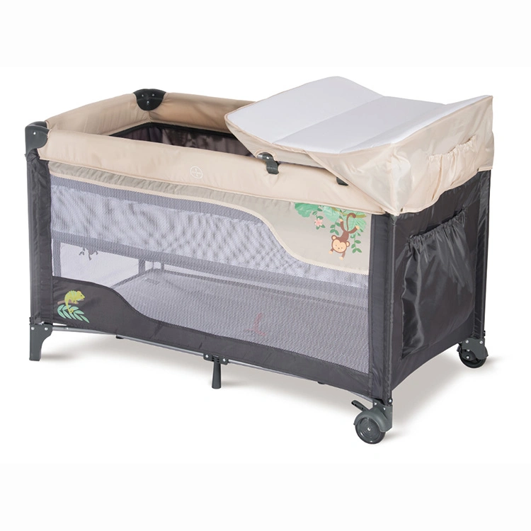 سرير للأطفال قابل لضبط الارتفاع بجانب السرير لحديثي الولادة، سرير سوينغ