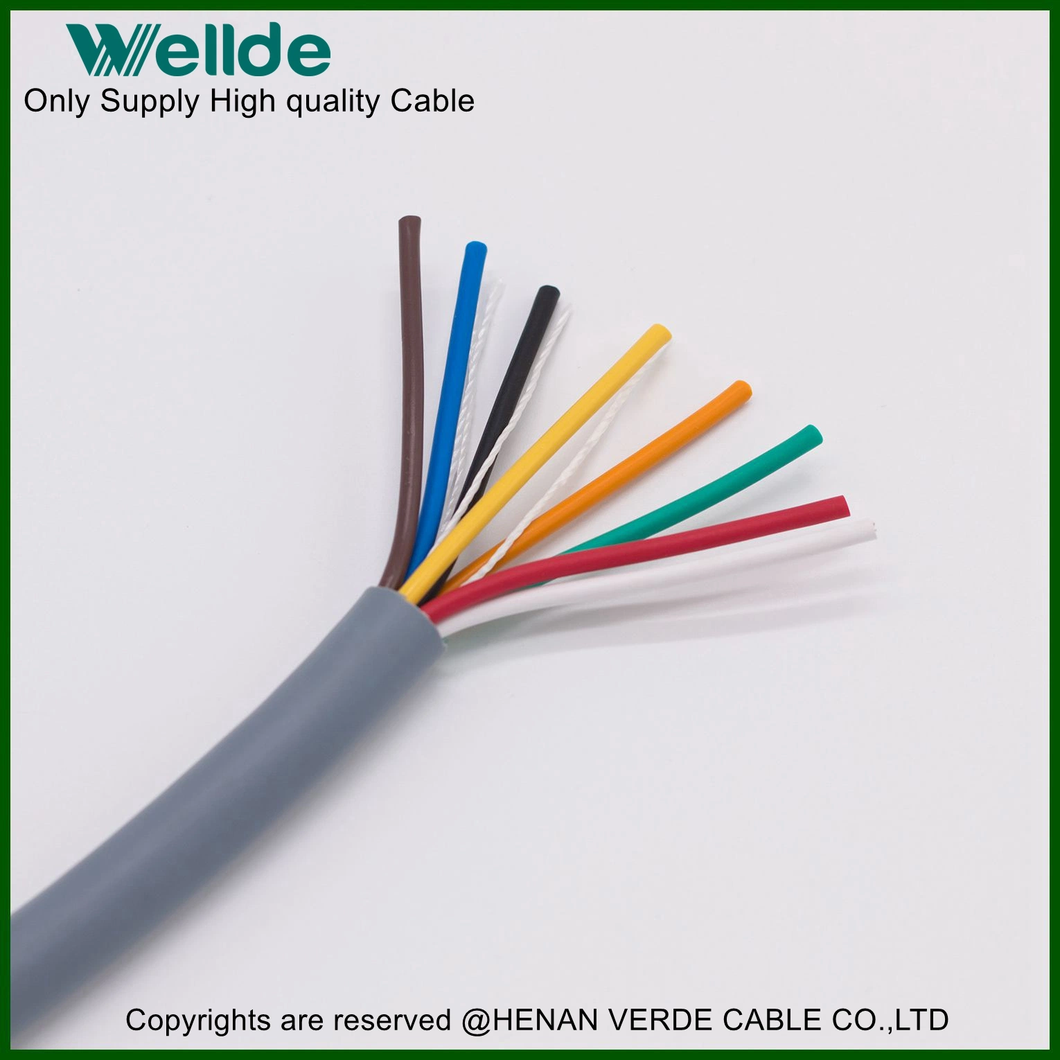 1.5mm 2.5mm Flexible PVC Stranded Copper Cable Silicone Rubber PTFE Building Welding Electrical Cable Thermocople Electric Wire