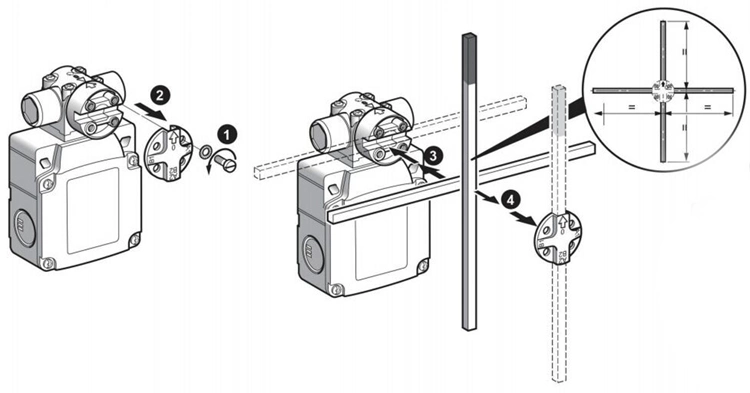 Crane Rotary Limit Switch Vehicle Wire Rope Tension Force Weight Scale Sensor