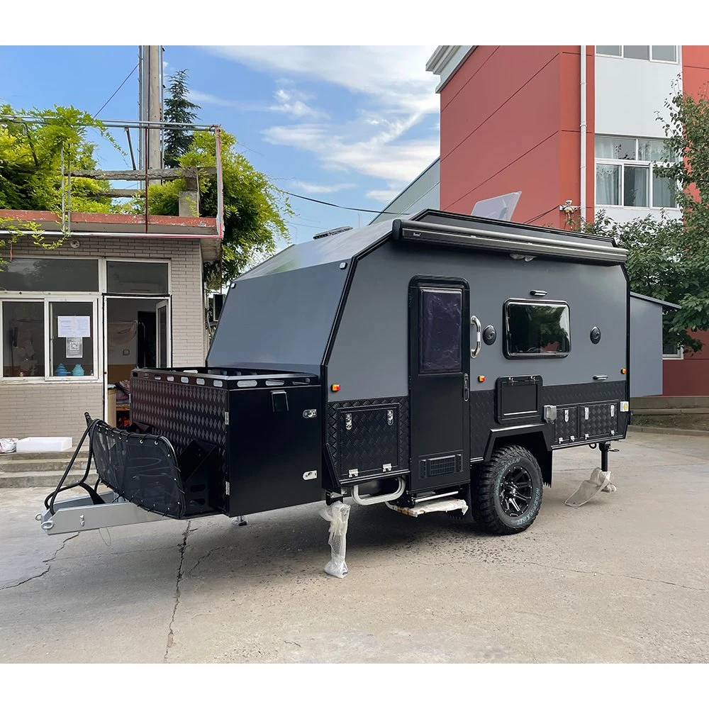 Allroad Hard Top off road Remolque Hybrid Caravana Camper con diseño brillante