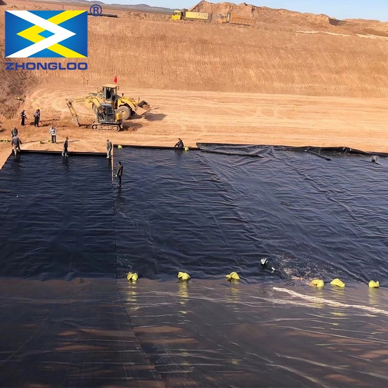 China Manufacturers Supplier of HDPE Liner Dam Liner HDPE Geomembrane Liners Used in Lining Canals, Aquaculture Tanks, Irrigation Ponds and Remediation Liners