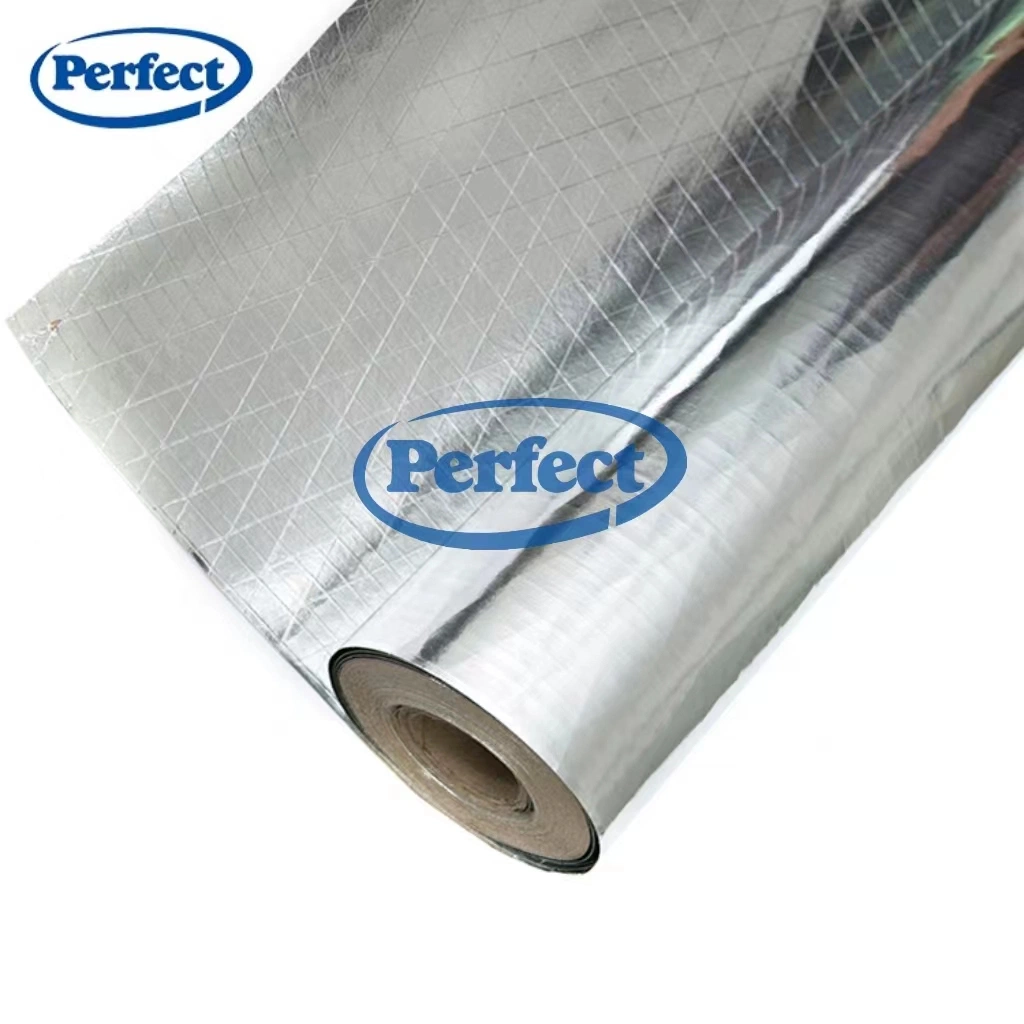 Excellent Fireproof Vapor Barrier Aluminum Foil Scrim Kraft