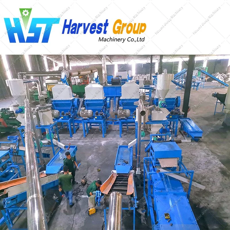 Fully Automatic Plant Rubber Machinery Tire Shredder Machine Tire Recycling Machine and Rubber Machine for Sale