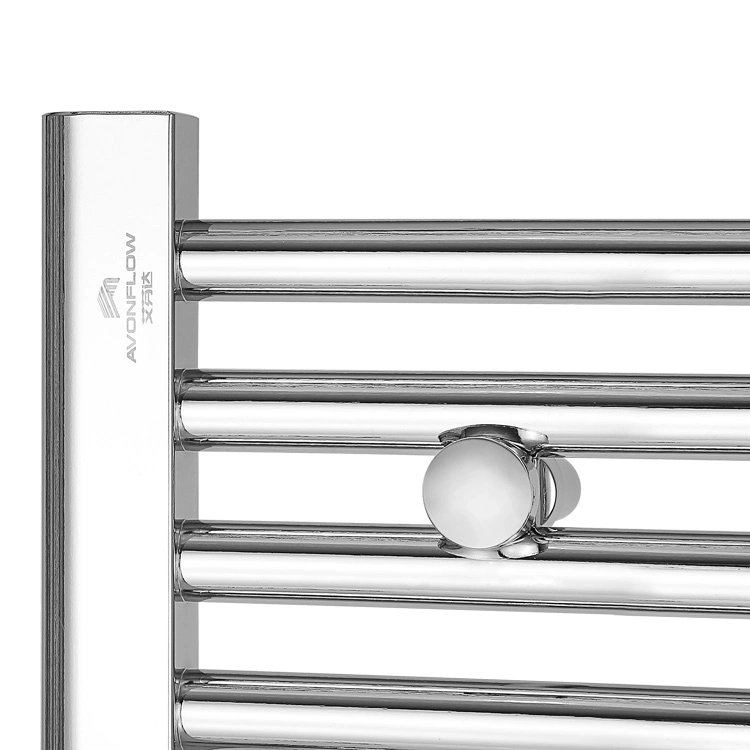 Avonflow Chrome Bathroom Heated Towel Rack Heating System