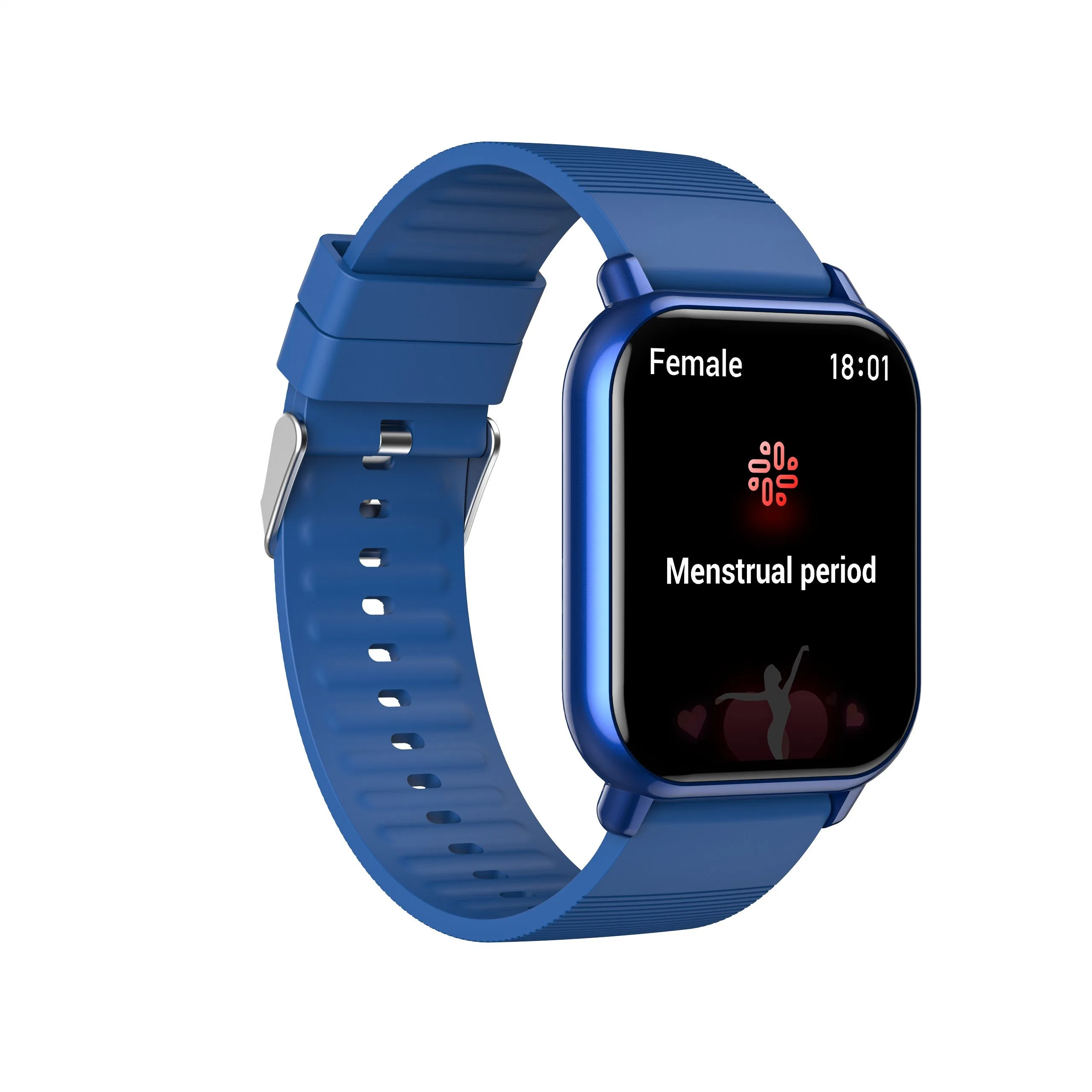 2023 el último reloj inteligente Bluetooth ® impermeable con corazón de IP68 Frecuencia de la presión arterial monitorización de la temperatura corporal Zw32