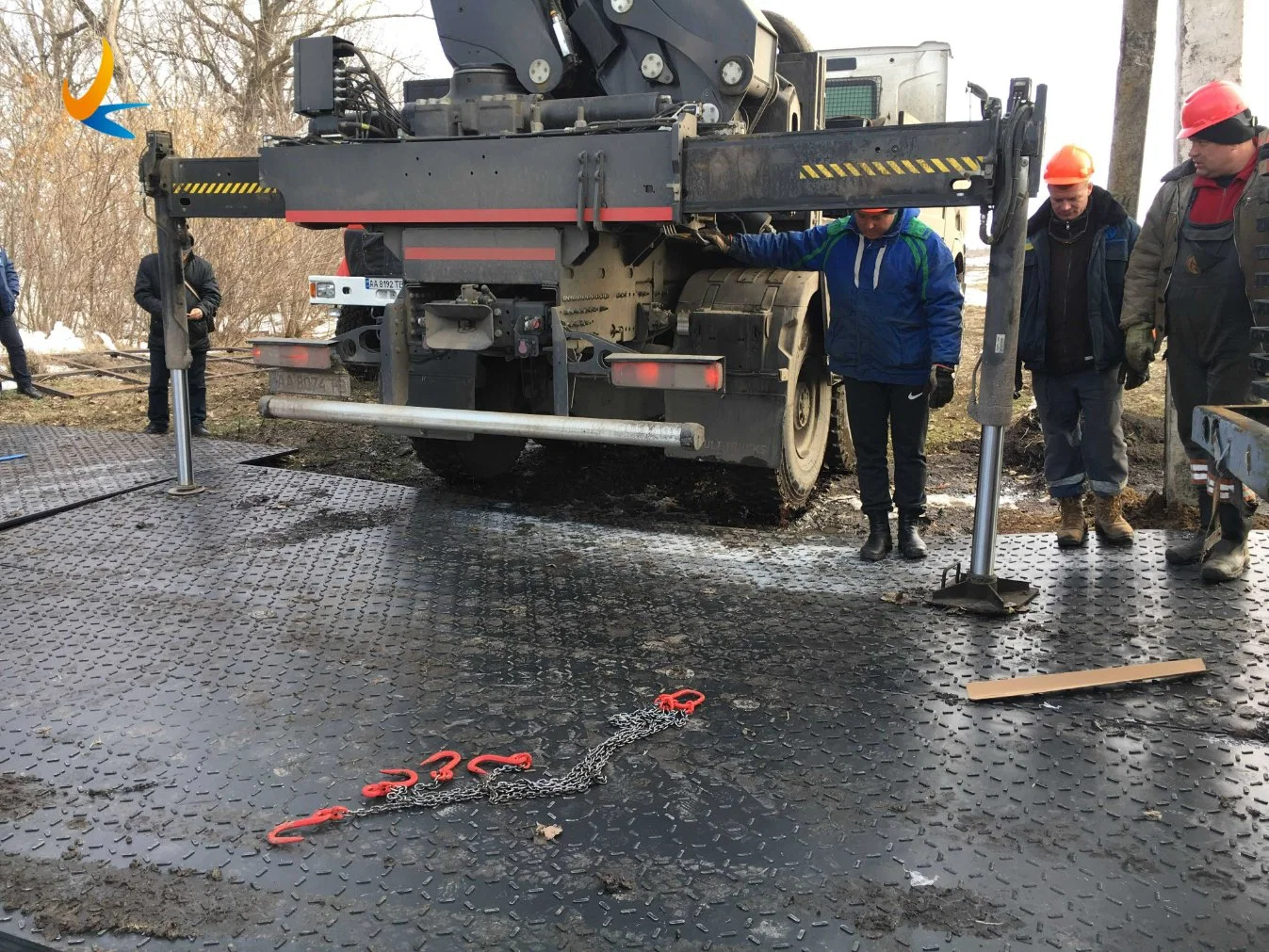 PE Kunststoff Verbundwerkstoff Ölfeld Bohranlage Matte