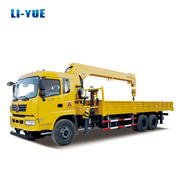 Hot Sale Hydraulic Mobile Crane 10 Ton Truck Mounted Crane with Stiffing Boom Factory Price for Sale