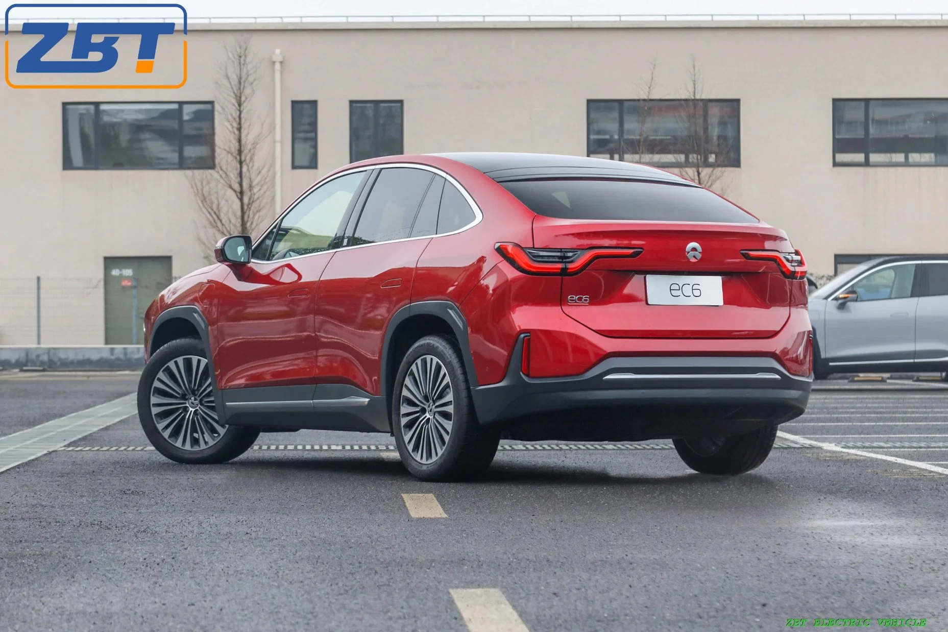 4WD inteligente de lujo piloto Nio Ce6 coche eléctrico EV VERDE 4X4 SUV mediano nueva energía vehículo con sensor de ultrasonidos