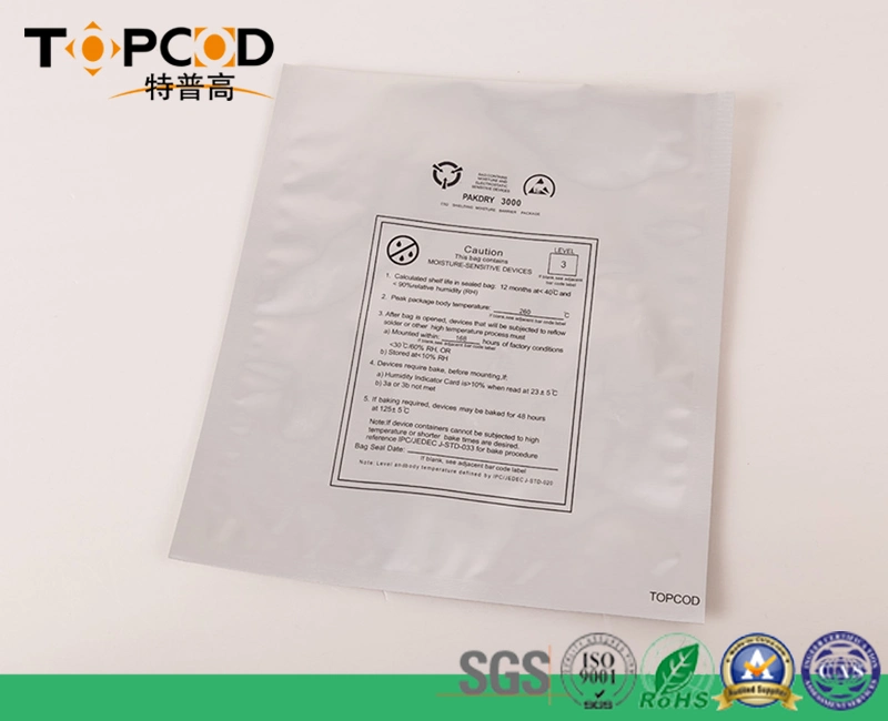 Plastic ESD Shielding /Antistatic/Anti-Static Bag with Zipper Top/Lock