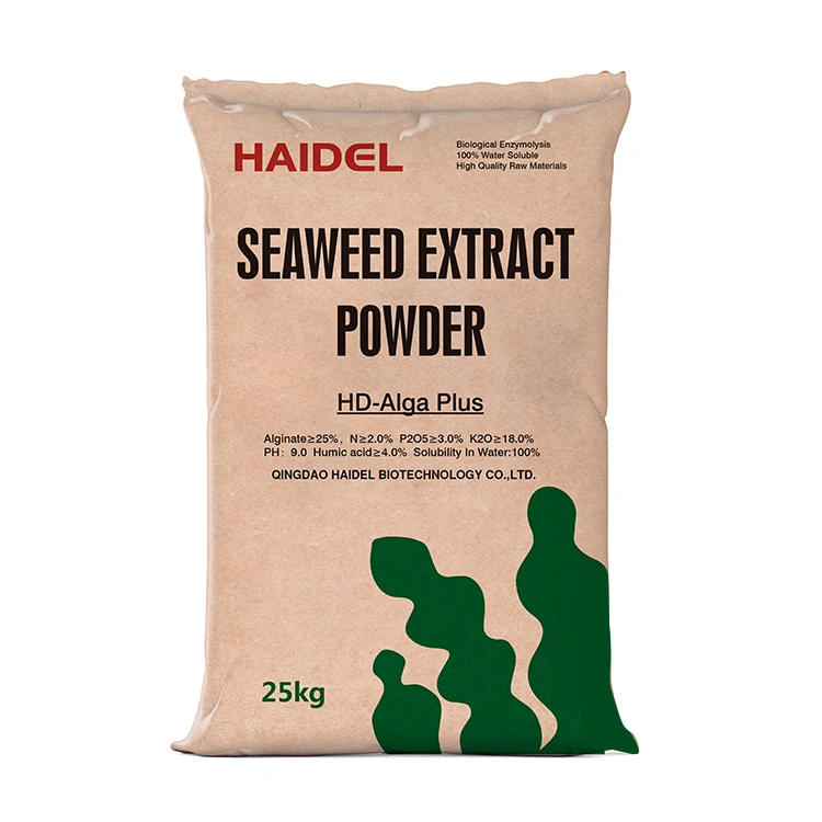 Hot Selling High quality/High cost performance  100% Water-Soluble Seaweed Extract Organic Fertilizer