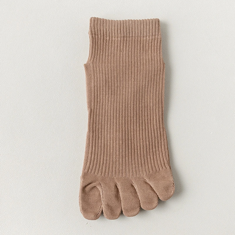 Custom Women Yoga Anti-Slip Five Toe Socks