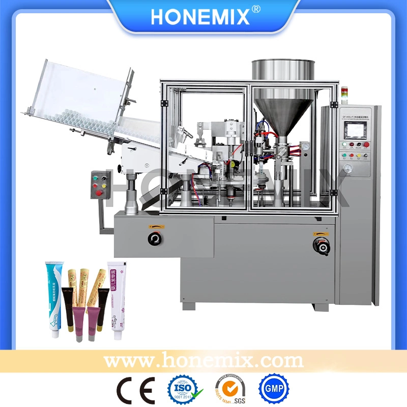 Hone Fully Automatic Plastic Toothpaste Tube Soft Cosmetic Cream Paste Tube Filling Sealing Machine