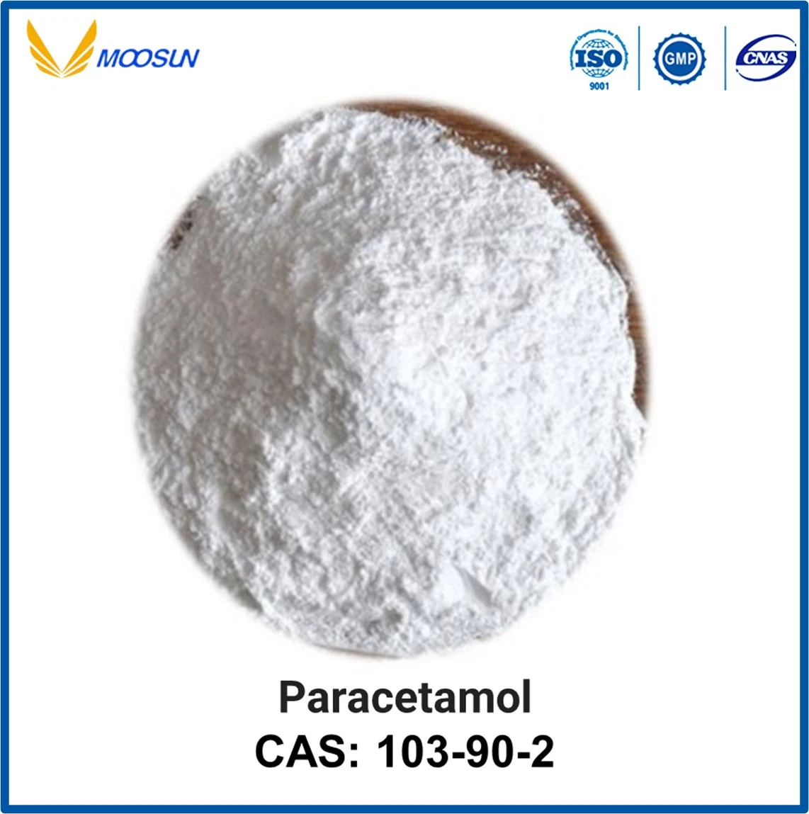 Good Quality 99% Paracetamol Powder (CAS: 103-90-2) with GB Standard