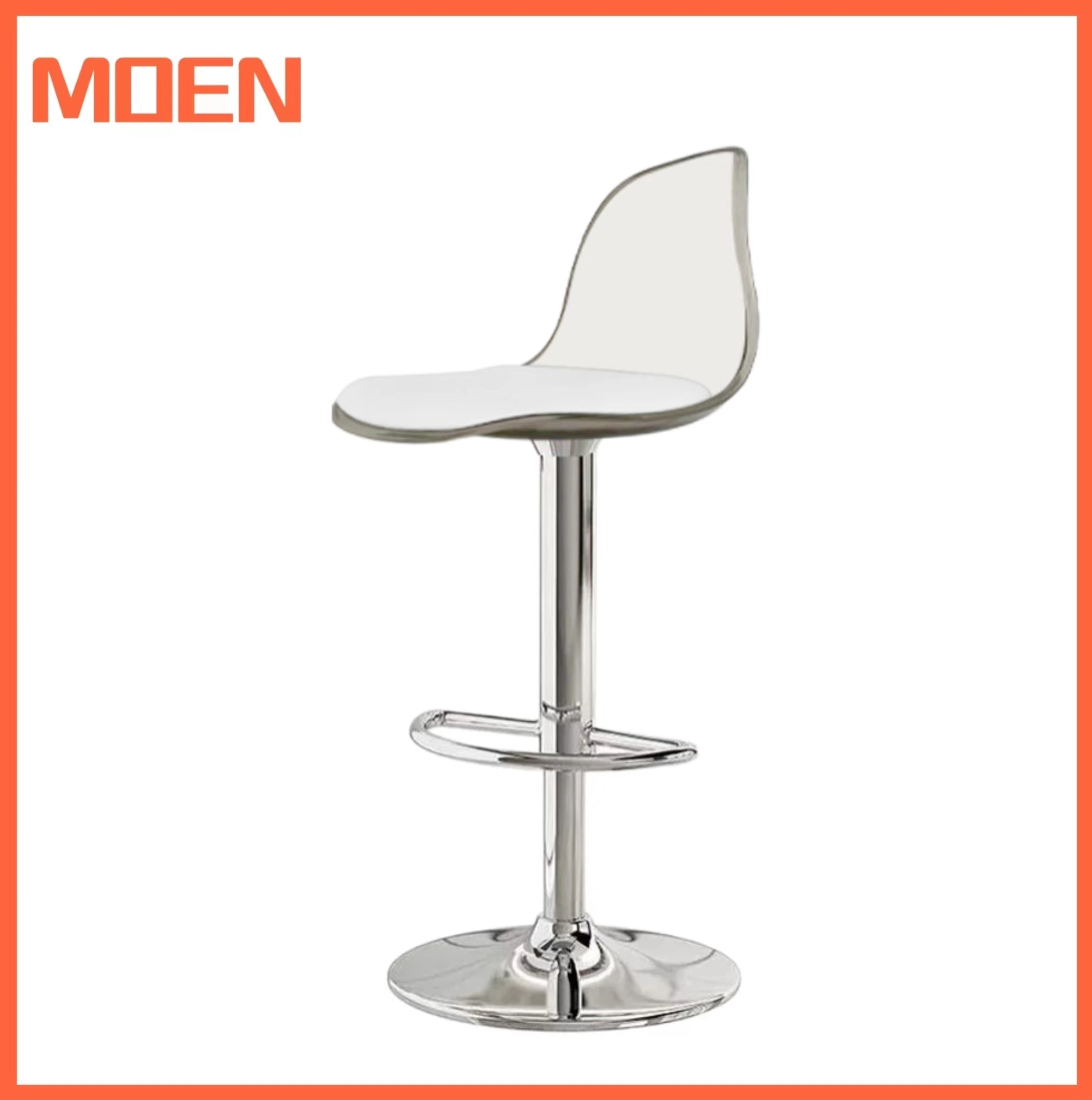 Bar Chair Nordic Style Front Desk High Stool Bar Swivel Chair