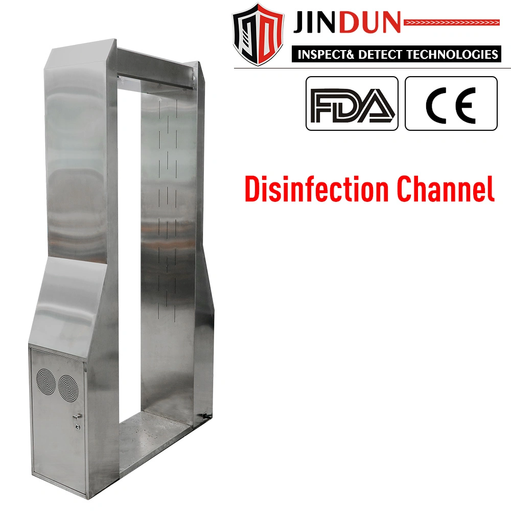 Non Contact Walk Through Ultrasonic Fog Induction Sanitize Disinfection Gate Intelligent Disinfection Door