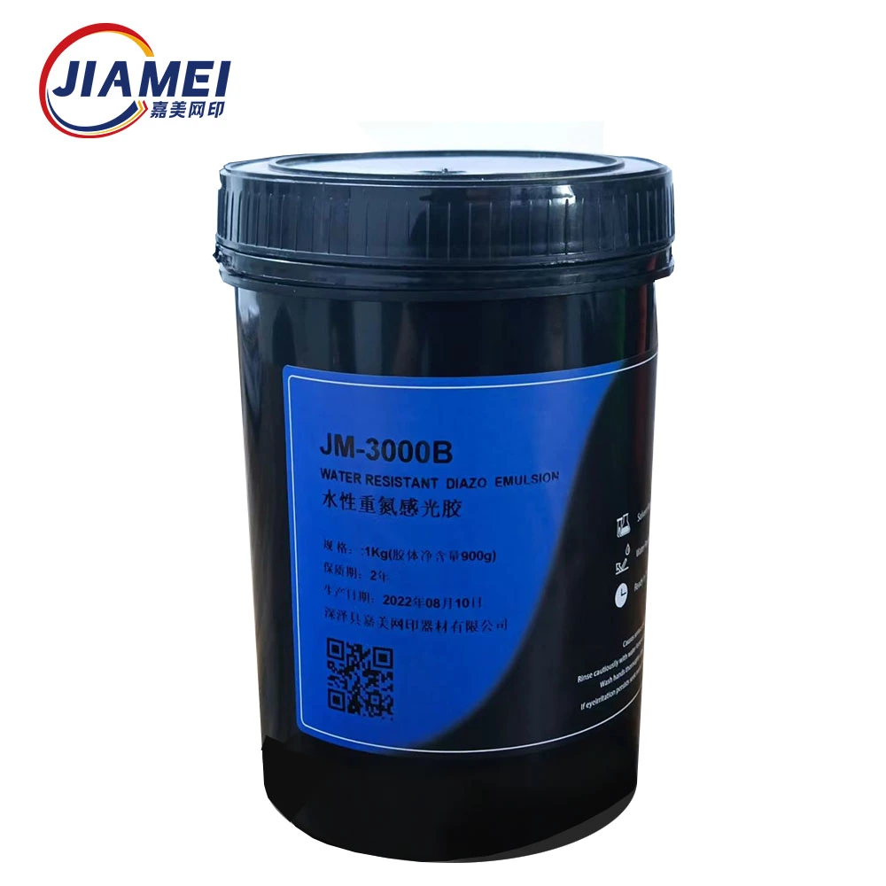 Water Resistant Photo Emulsion for Flat Screens Printing Plate