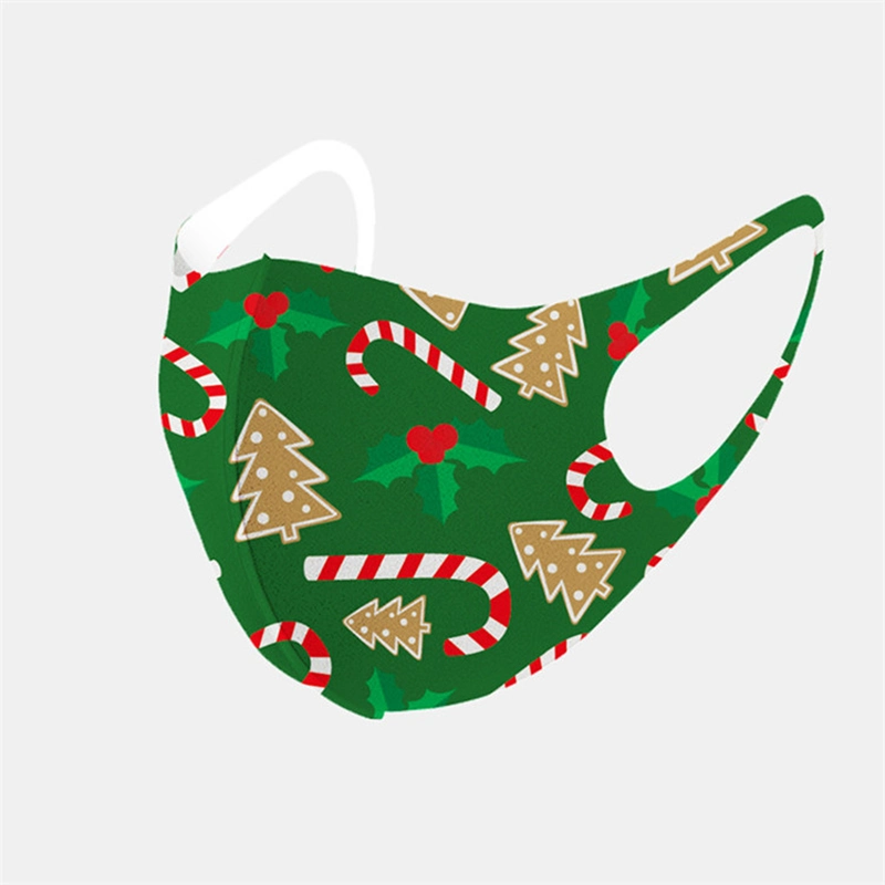 Reusable 100% Cotton Christmas Face Mask