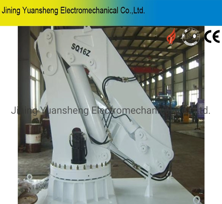 Manufacturer Marine Ship Hydraulic Telescoping Knuckle Crane for Sale