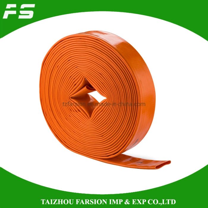 Flexible PVC Lay Flat Mine Watering Delivery Agriculture Suction Discharge Duct Hose Pipe