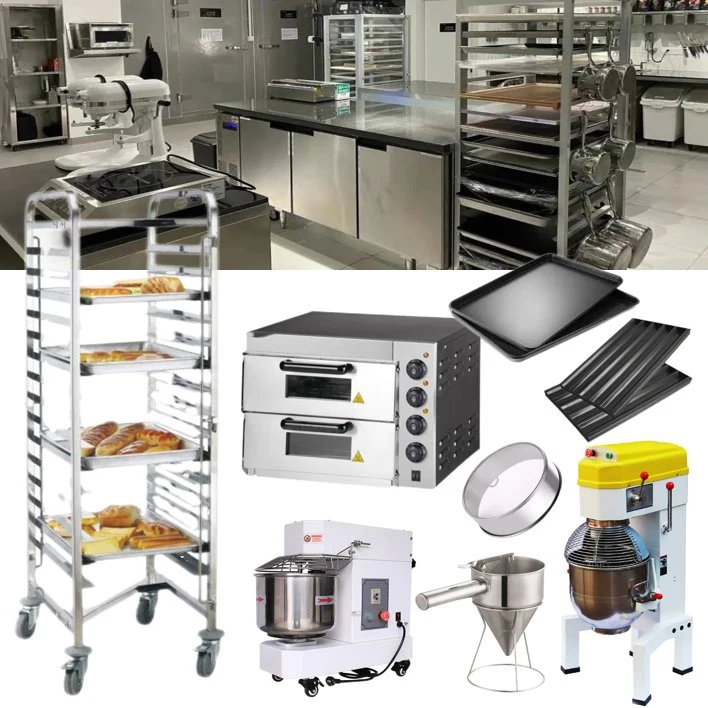 Heavybao comerciales industriales automático eléctrico Horno de pan de equipos de panadería conjunto completo de equipos de cocción