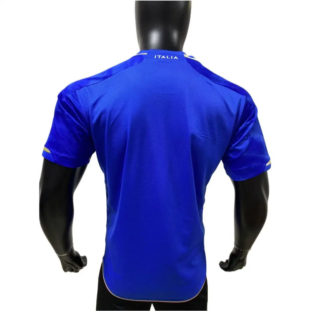 New 23/24 Home of Italy Football Jersey Top Thai Version Soccer Jerseys Quick Dry Breathable