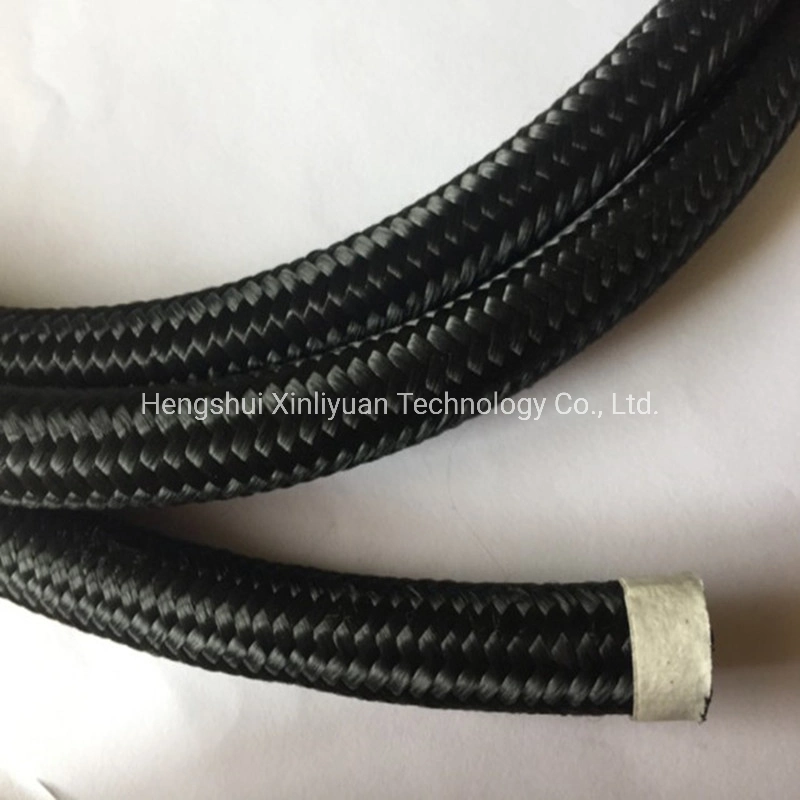 An6 Oil Cooler Hose NBR Rubber Tube Auto Racingmotorcycle 304 Stainless Steel Wire Braided High Pressure Hydraulic Pipe