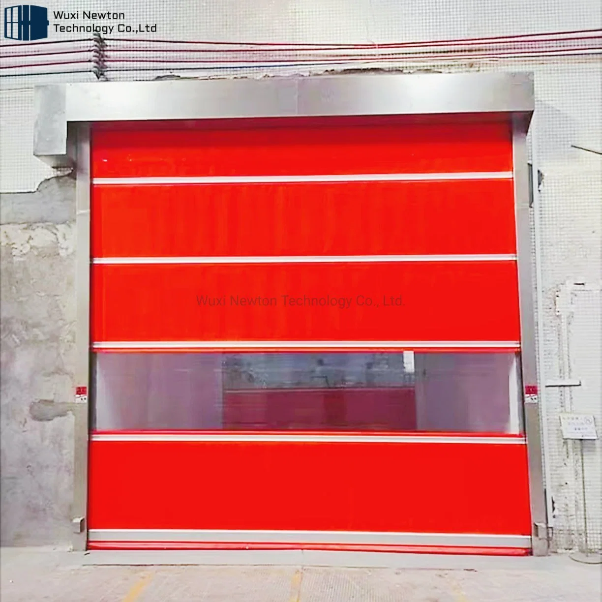 Rapid Rolling Fast Fabric Roll up Wind Proof Warehouse Roller Shutter High Speed Door