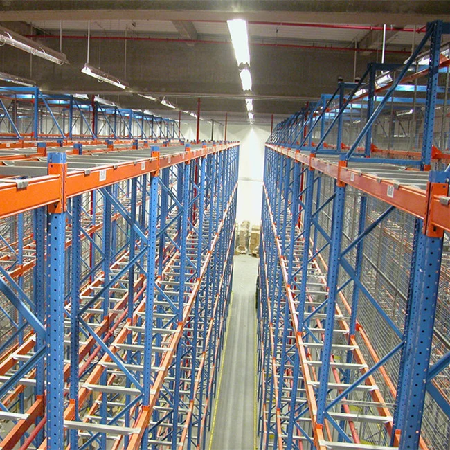 Heavy Duty Metal Rack for Pallet Storage in Warehouse