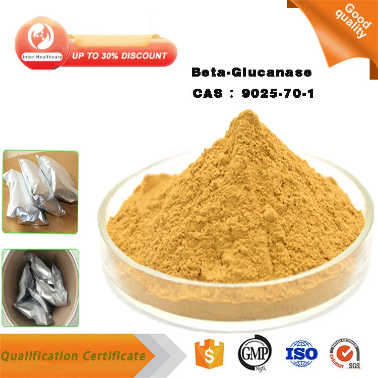 إمداد المصنع 99% Pure Beta-Glucanase Powder CAS 9025-70-1 Beta-Glucanase