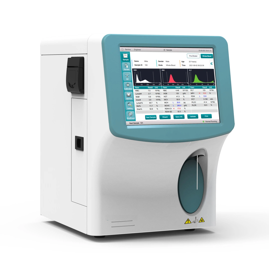 La alta calidad Durable utilizando diversos Auto Analizador de Hematología de sistemas abiertos.