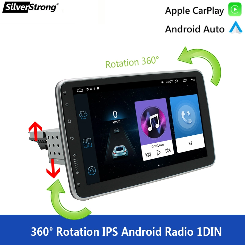 1 DIN DVD Voiture Android La rotation automatique de bord